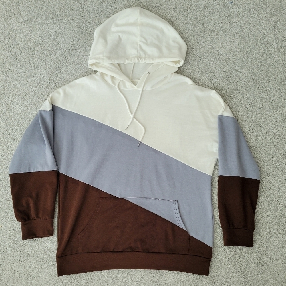 ✨Woman's Colorblock Kangaroo Pocket Hoodie✨